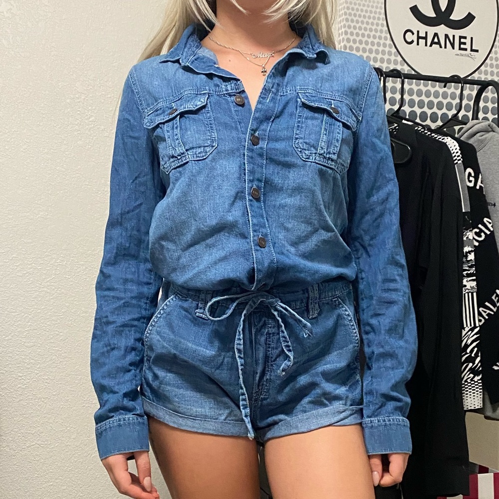 Abercrombie & Fitch Jean Romper